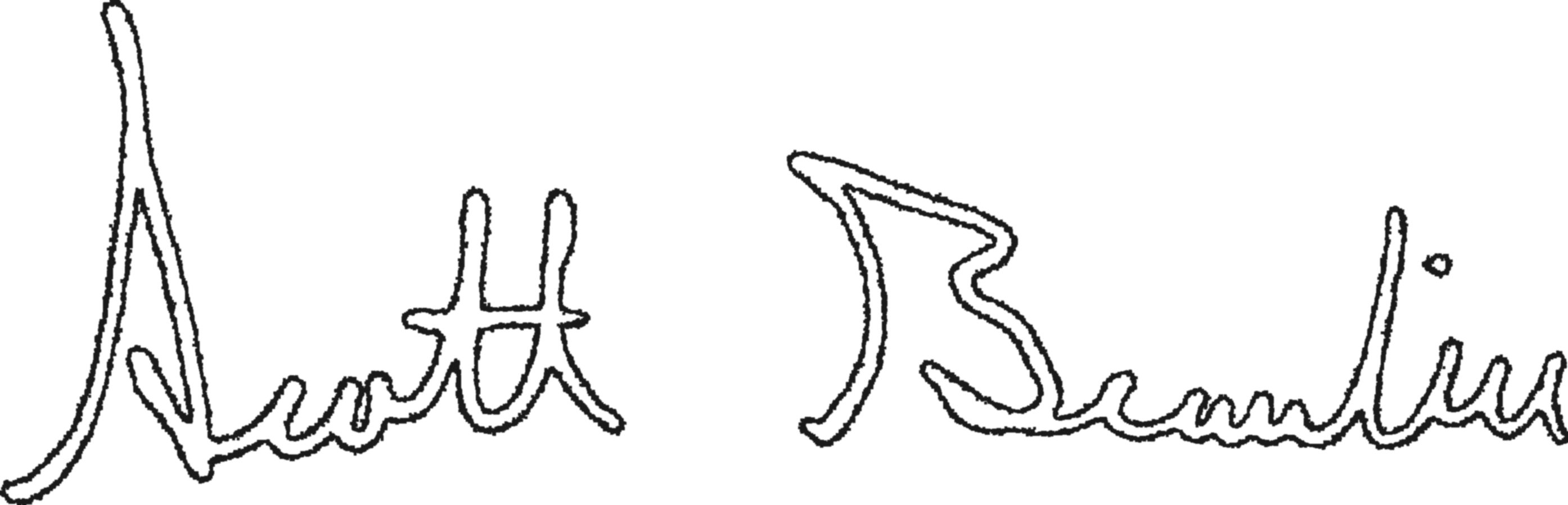 Scott Beaulier signature